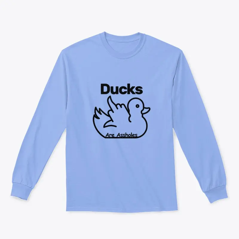 Ducks are Assholes Large Logo