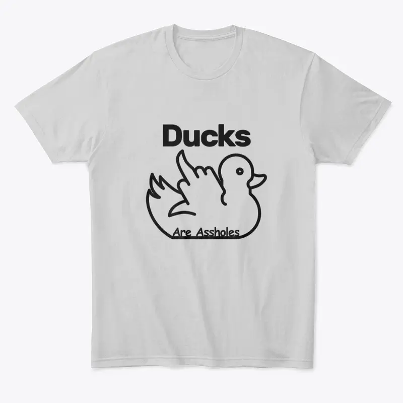 Ducks are Assholes Large Logo