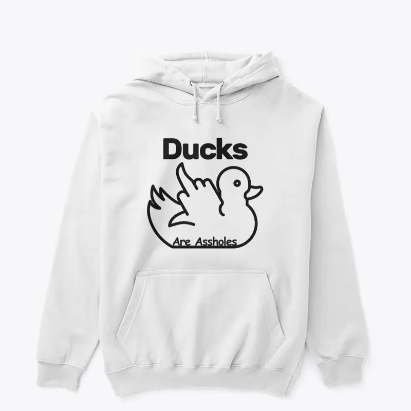 Ducks are Assholes Large Logo